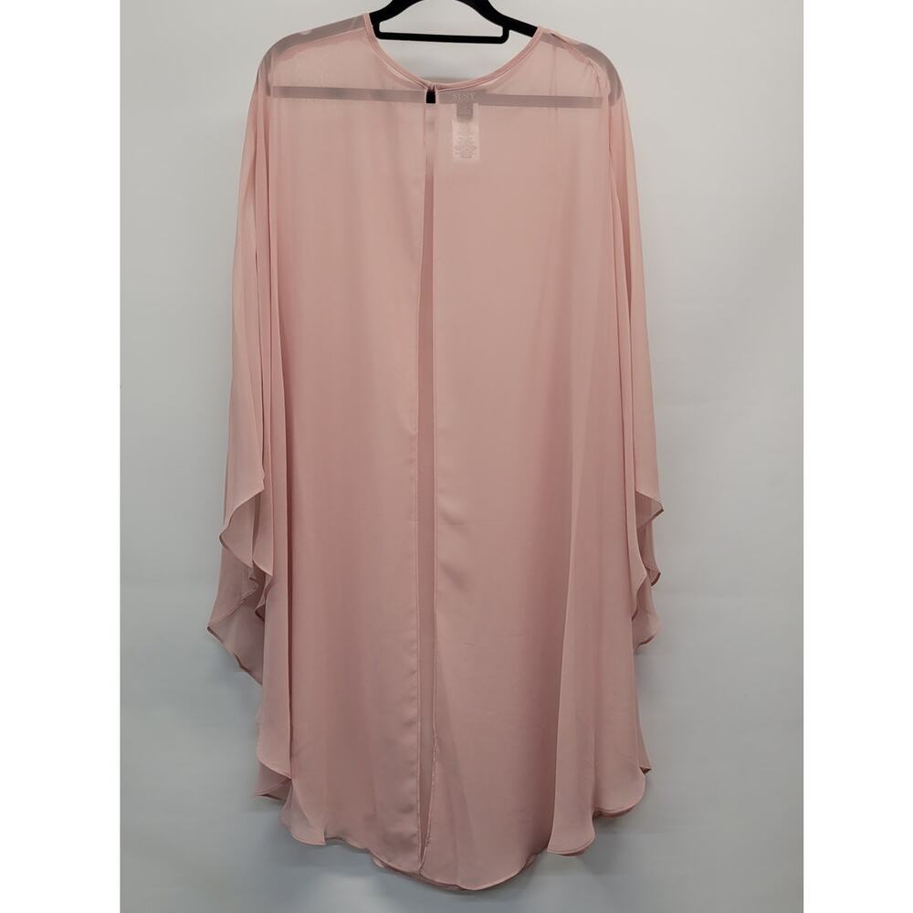 S.L. Fashions Women's Knee Length Capelet Jacket Size 12